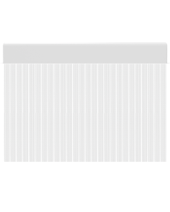 Cortina para puertas de PVC pastel transparente / 90 x 210