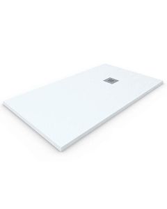 Plato de ducha resina extraplano. Blanco ral: 9003 80x100cm
