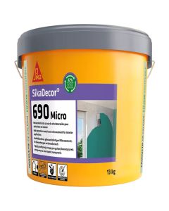 Microcemento listo al uso para decoración interior SikaDecor 13Kg