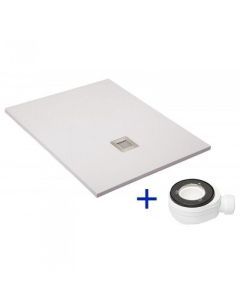 Plato de ducha blanco ral 9003 70x140