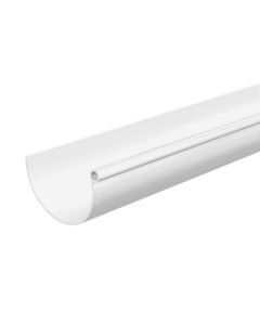 Canalón de pvc curvo blanco 125 mm