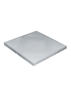 Tapa arqueta peatonal de pvc 55 x 55 cm