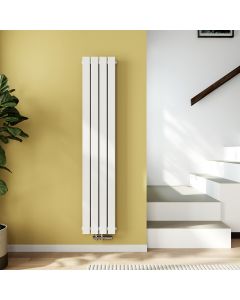 Emke radiador agua caliente vertical doble capa blanco, 160x30,4 cm, 889w