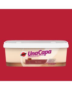 Pintura color una capa rojo intenso 2,5l