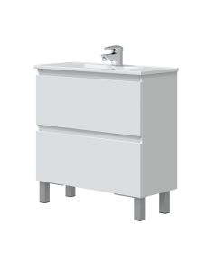 Mueble de baño Thea color blanco 80x36cm
