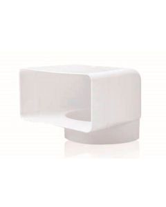 Codo mixto ø  100 55 x 110 mm