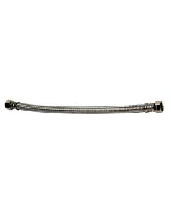 Latiguillo acero inox m 3/8" - h 3/8" 20 cm