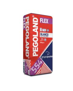 Cemento cola pegoland flex blanco 25 kg