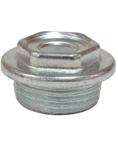 Tapón 1"-1/8" derecha zincado