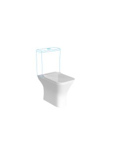 Taza WC con salida dual Corinto Sanidur