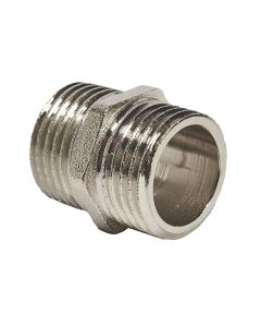 Machón de latón cromado 1/2"