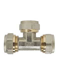 Enlace compresión T multicapa Ø 20x2 mm