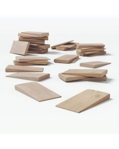 Bolsa 100 cuñas madera