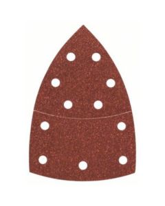 Estuche 10 hojas de lija madera grano 80 Bosch