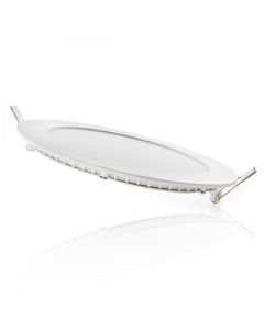 Placa LED 12w 1200lm 6000ºk circular 40.000h  [jl-gp-lz-2]