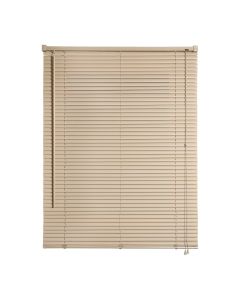 Storesdeco|persianas venecianas de vinilo con cordón topo 60x130