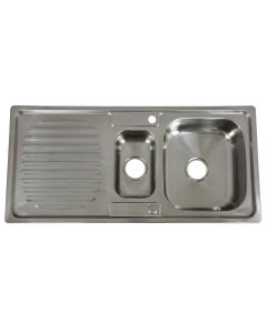 Fregadero de cocina de acero inoxidable alta calidad