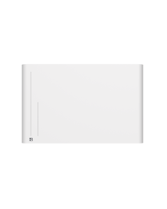 Radiador eléctrico bestherm alba con inercia seca cerámica de 1500 w