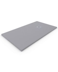 Plato de ducha resina extraplano. Gris claro ral: 7037 70x150cm
