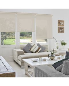 Estor enrollable screen  apertura 10%  linen sand 180 x 190cm
