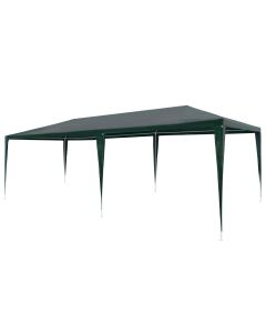 vidaXL carpa para fiestas pe verde 3x6 m
