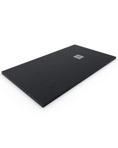 Plato de ducha resina extraplano. Negro ral: 9005 70x130cm