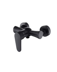 Grifo monomando de ducha serie black bidasoa