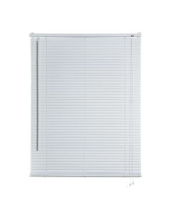 Storesdeco|persianas venecianas de vinilo con cordón blanco 135x160