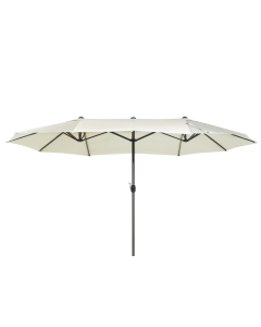 Sombrilla de jardín 460 cm sibilla beige