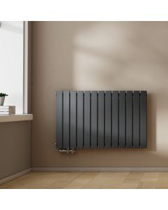 Emke radiador agua caliente acero plano monocapa antracita 63x100 cm