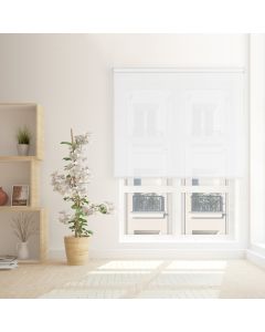 Estor enrollable screen  apertura 10%  blanco 180 x 190cm