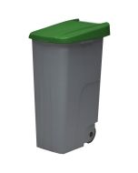 85 l - tapa cerrada | verde | contenedor de basura denox  65, 85 y 110 - d