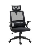 Silla de oficina 60x61x121.5 cm malla, espuma, pp, tablero multicapa