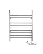 Calentador de toallas 10 barras 150w 81x60cm inox cepillado
