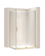 Rea cabina de ducha montana gold brush 110x80, 110x80x200,5 cm