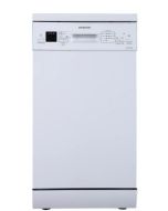 Lavavajillas infiniton diw-4510wd3, 45 cm, 10 servicios, 7 programas, d, bl