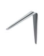 Escuadra de balda rei 1490 | 44x249x301 mm | gris | acero