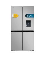 Cecotec frigorífico americano 4 puertas inox de 560 l bolero coolmarket 4d