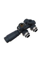 Emke válvula con termostato para radiador, g1/2", φ16/15mm, gris antracita