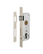 Cerradura de embutir 35x70 mm níquel