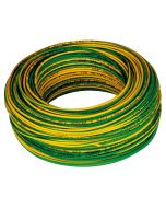 Cable H07V-K 1x1,5mm amarillo-verde rollo 100m