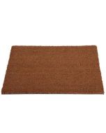 Felpudo| 100% fibra coco| base goma antideslizante| liso| 45x80cm