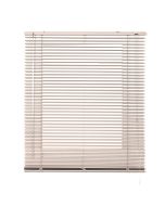 Storesdeco|persianas venecianas de aluminio con cordón gris piedra 135x160