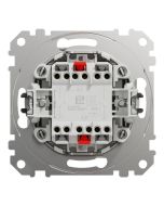 Doble conmutador New Sedna Blanco Schneider