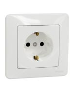 Enchufe New Sedna Blanco Schneider