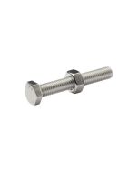 Perno y tuerca hexagonal 6x40 mm 10 uds