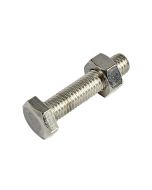 10 TORNILLOS MÉTRICOS HEX INOX 10x45 DIALL