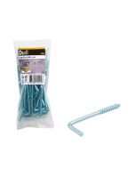 Pack 50 alcayatas roscada - escarpias 60 x ø 4,5 mm
