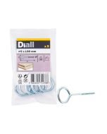 Hembrilla cerrada larga 32x90 mm diall 5 uds