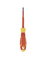 Destornillador plano 100 mm x ø 4 mm magnusson